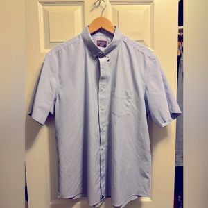 Untuckit Blue Cotton Button Down